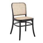 silla 811 Hoffmann negra estilo silla thonet de madera